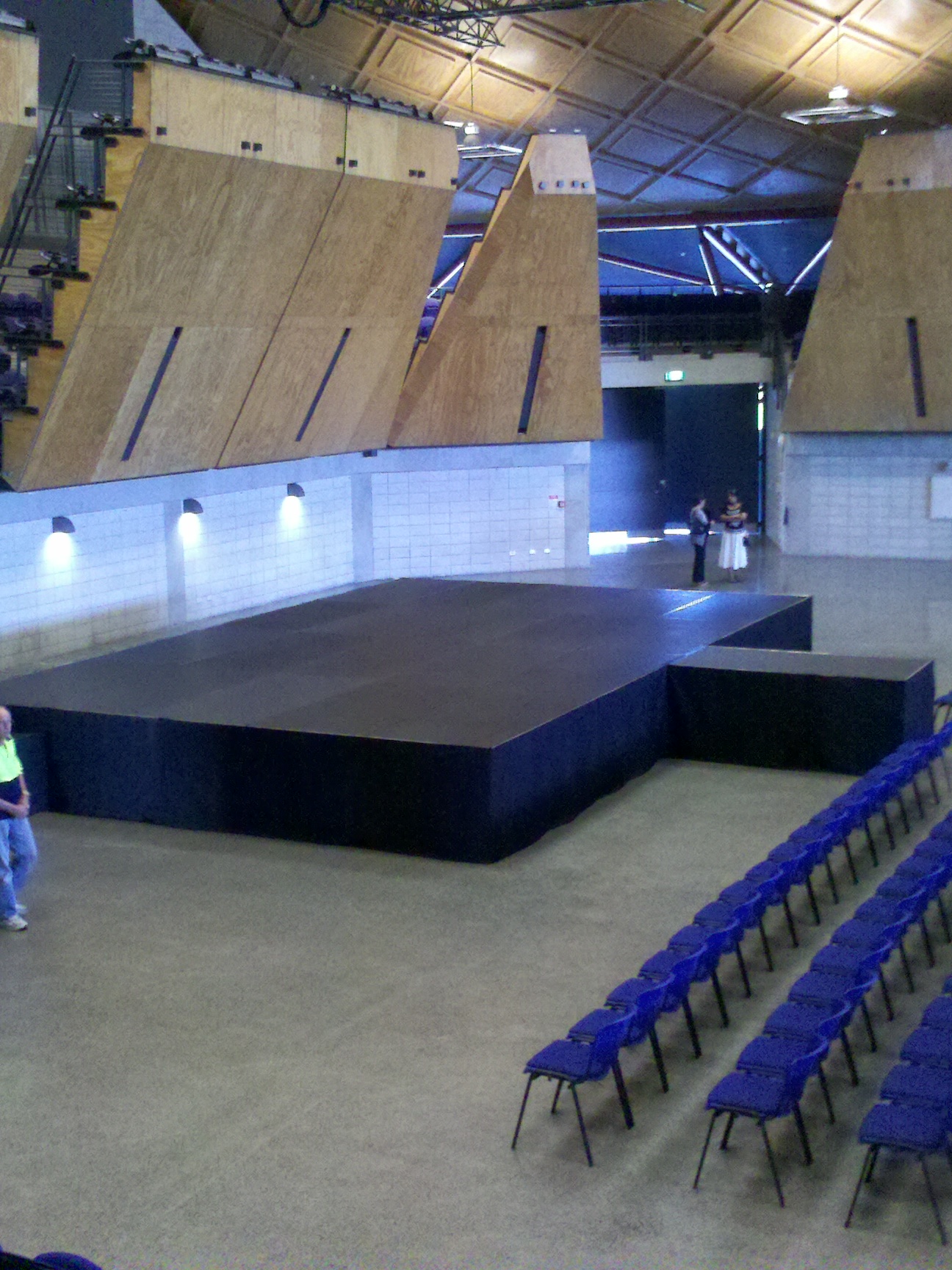 12m x 6m stage with catwalk