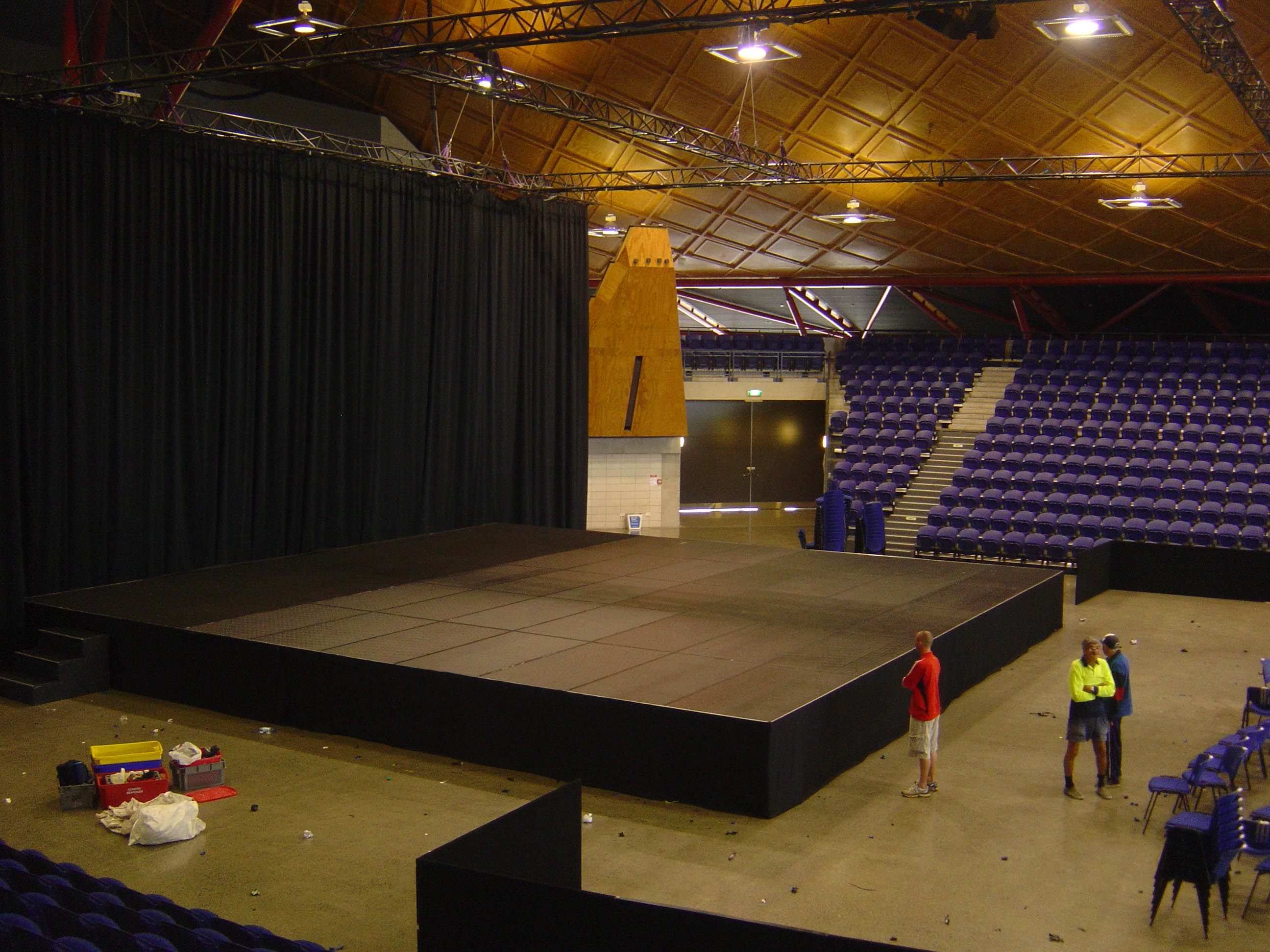 12.0m x 12.0m x 1.0m stage